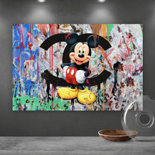 Lade das Bild in den Galerie-Viewer, Poster Pop Art Micky Portrait No.2 Querformat
