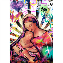 Lade das Bild in den Galerie-Viewer, Spannrahmenbild Pop Art Virgin Hochformat