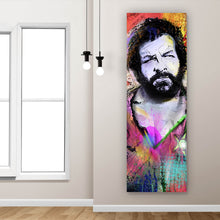 Lade das Bild in den Galerie-Viewer, Poster Portrait Schauspieler in Graffiti Optik Panorama Hoch