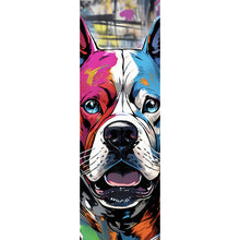 Lade das Bild in den Galerie-Viewer, Poster Portrait von drei Hunden Pop Art Panorama Hoch