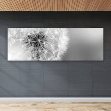 Lade das Bild in den Galerie-Viewer, Spannrahmenbild Pusteblume bei Dämmerung Panorama