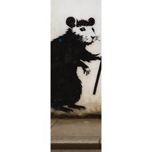 Lade das Bild in den Galerie-Viewer, Acrylglasbild Ratte mit provokanter Botschaft Panorama Hoch