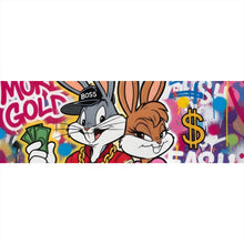 Lade das Bild in den Galerie-Viewer, Acrylglasbild Reiche Hasengang Graffiti Panorama