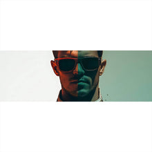 Lade das Bild in den Galerie-Viewer, Poster Rennfahrer Porträt Panorama