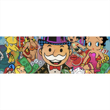 Lade das Bild in den Galerie-Viewer, Poster Verschiedene Comicfiguren im Pop Art Stil Panorama