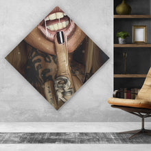 Lade das Bild in den Galerie-Viewer, Poster Sexy Tattoo Girl Mittelfinger Raute