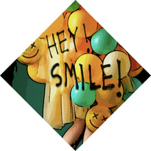 Lade das Bild in den Galerie-Viewer, Leinwandbild Smile bunte Ballons  im Pop Art Stil Raute