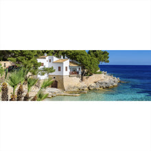 Lade das Bild in den Galerie-Viewer, Poster Strandhaus am Meer Mallorca Panorama