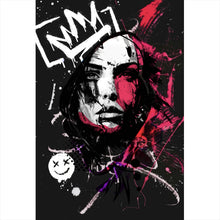 Lade das Bild in den Galerie-Viewer, Poster Street Queen Abstract Art Hochformat