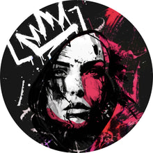 Lade das Bild in den Galerie-Viewer, Aluminiumbild gebürstet Street Queen Abstract Art Kreis