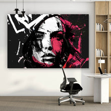 Lade das Bild in den Galerie-Viewer, Acrylglasbild Street Queen Abstract Art Querformat