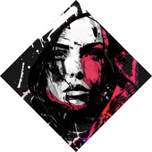 Lade das Bild in den Galerie-Viewer, Spannrahmenbild Street Queen Abstract Art Raute