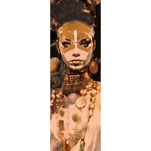 Lade das Bild in den Galerie-Viewer, Poster Surreales abstraktes Frauen Portrait Panorama Hoch