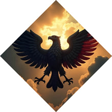 Lade das Bild in den Galerie-Viewer, Leinwandbild Symbolischer Adler in der Abenddämmerung Raute