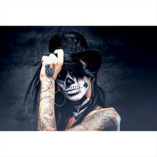 Lade das Bild in den Galerie-Viewer, Poster Tattoo La Catrina No.4 Querformat