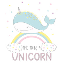 Lade das Bild in den Galerie-Viewer, Leinwandbild Time to be a unicorn Quadrat