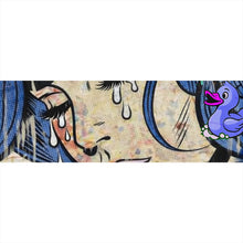 Lade das Bild in den Galerie-Viewer, Acrylglasbild Tränen Frau Send Chocolate Panorama