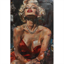 Lade das Bild in den Galerie-Viewer, Poster Verführerisches Frauen Portrait Abstrakt Hochformat