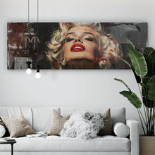 Lade das Bild in den Galerie-Viewer, Poster Verführerisches Frauen Portrait Abstrakt Panorama