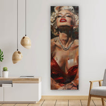 Lade das Bild in den Galerie-Viewer, Poster Verführerisches Frauen Portrait Abstrakt Panorama Hoch