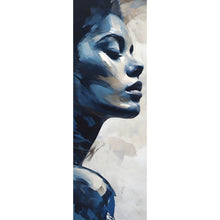 Lade das Bild in den Galerie-Viewer, Acrylglasbild Verträumte Darstellung einer Frau Abstrakt Panorama Hoch