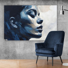 Lade das Bild in den Galerie-Viewer, Poster Verträumte Darstellung einer Frau Abstrakt Querformat