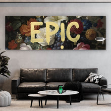 Lade das Bild in den Galerie-Viewer, Poster Vintage Blumen Do Epic Shit Panorama