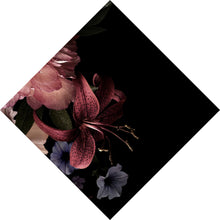 Lade das Bild in den Galerie-Viewer, Poster Vintage Blumen Raute