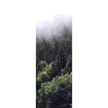 Lade das Bild in den Galerie-Viewer, Aluminiumbild Wald am Morgen Panorama Hoch