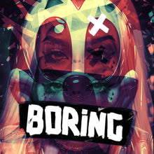 Lade das Bild in den Galerie-Viewer, Aluminiumbild Woman Boring Quadrat
