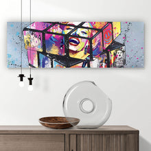 Lade das Bild in den Galerie-Viewer, Poster Zauberwürfel Pop Art No.2 Panorama