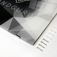 Lade das Bild in den Galerie-Viewer, Acrylglasbild Buntes Zebrapaar Quadrat