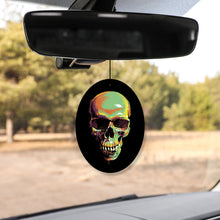 Lade das Bild in den Galerie-Viewer, Duftbaum Wasserfarben Totenkopf Schädel