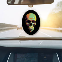 Lade das Bild in den Galerie-Viewer, Duftbaum Wasserfarben Totenkopf Schädel