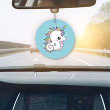 Lade das Bild in den Galerie-Viewer, Duftbaum Buntes Einhorn Seepferdchen