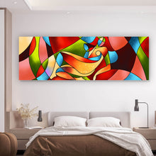 Lade das Bild in den Galerie-Viewer, Aluminiumbild Ästhetische Frau Abstrakt Panorama