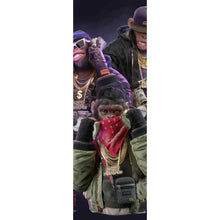 Lade das Bild in den Galerie-Viewer, Leinwandbild 3 Gangster Affen No.1 Digital Art Panorama Hoch