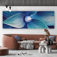 Lade das Bild in den Galerie-Viewer, Leinwandbild Abstrakte Agave Panorama