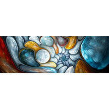 Lade das Bild in den Galerie-Viewer, Poster Abstrakte Blasen Panorama