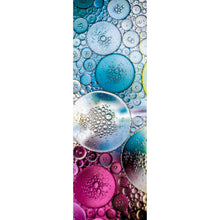 Lade das Bild in den Galerie-Viewer, Aluminiumbild Abstrakte bunte Blasen Panorama Hoch