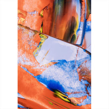 Lade das Bild in den Galerie-Viewer, Leinwandbild Abstrakte bunte Malerei Hochformat