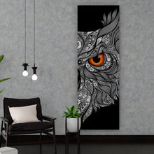 Lade das Bild in den Galerie-Viewer, Poster Abstrakte Eule Panorama Hoch