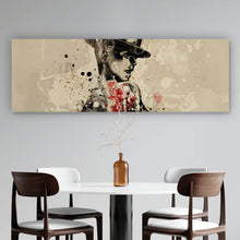 Lade das Bild in den Galerie-Viewer, Poster Abstrakte Frau im Kabarettstil Panorama