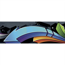 Lade das Bild in den Galerie-Viewer, Acrylglasbild Graffiti Pfeil Panorama
