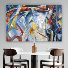 Lade das Bild in den Galerie-Viewer, Poster Abstrakte Person Querformat