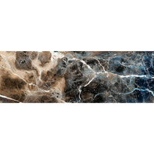 Lade das Bild in den Galerie-Viewer, Poster Abstrakter Marmor Braun Panorama