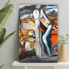 Lade das Bild in den Galerie-Viewer, Poster Abstraktes Fantasie Gemälde Hochformat