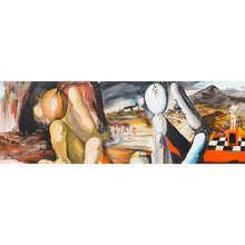 Lade das Bild in den Galerie-Viewer, Poster Abstraktes Fantasie Gemälde Panorama
