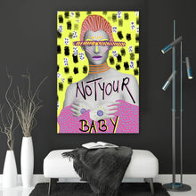 Lade das Bild in den Galerie-Viewer, Poster Abstraktes Frauen Portrait Hochformat