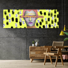 Lade das Bild in den Galerie-Viewer, Poster Abstraktes Frauen Portrait Panorama